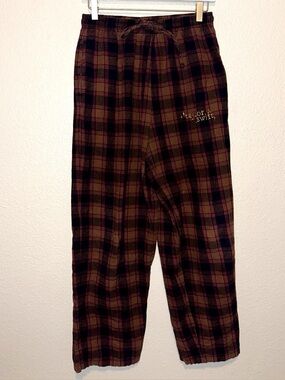 Taylor Swift Evermore Era Plaid Pajama Pants Medium Official Merch Flannel